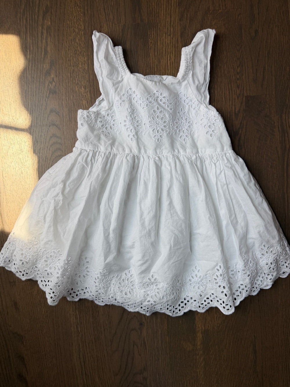 Baby Gap White Eyelet Sundress